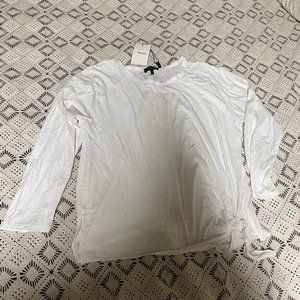 Theory Jersey Shirt with Side Tie Size L